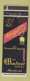 Matchbook Cover - Windsor Hotel Montreal QC Embassy WEAR