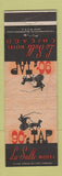 Matchbook Cover - LaSalle Hotel Chicago IL 90's Tap