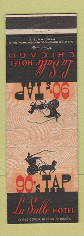 Matchbook Cover - LaSalle Hotel Chicago IL 90's Tap