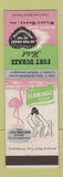 Matchbook Cover - Fort Durkee Hotel Wilkes Barre PA Joe Palooka boxing