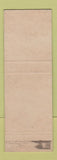 Matchbook Cover - Fort Durkee Hotel Wilkes Barre PA Joe Palooka boxing