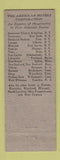Matchbook Cover - Yorktowne Hotel York PA WEAR