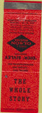 Matchbook Cover - Harold Olson Realtor Marysville CA red