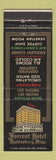 Matchbook Cover - Forrest Hotel Hattiesburg MS
