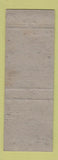 Matchbook Cover - Forrest Hotel Hattiesburg MS