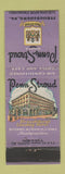 Matchbook Cover - Penn Stroud Hotel Stroudsburg PA