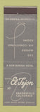 Matchbook Cover - Hotel El Tejon Bakersfield CA