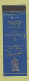 Matchbook Cover - The Commander Hotel Cambridge MA WEAR