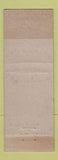 Matchbook Cover - Hotel Bancroft Worcester MA WEAR