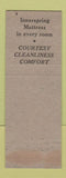Matchbook Cover - Hotel Devens Worcester MA WORN