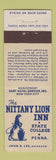 Matchbook Cover - Nittany Lion Inn State College PA Federal