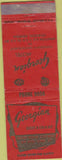 Matchbook Cover - Georgian Motel Folkston GA WEAR