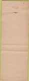 Matchbook Cover - Georgian Motel Folkston GA WEAR