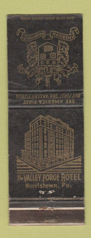 Matchbook Cover - Valley Forge Hotel Norristown PA WEAR