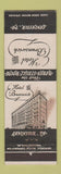 Matchbook Cover - Hotel Brunswick Lancaster PA WORN