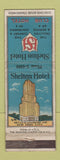 Matchbook Cover - Shelton Hotel New York City WEAR