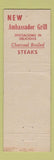 Matchbook Cover - Ambassador Hotel Washington DC Hi Hat