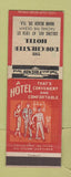Matchbook Cover - Dorchester Hotel Miami Beach FL