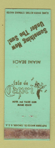 Matchbook Cover - Isle de Capri Miami Beach FL WEAR
