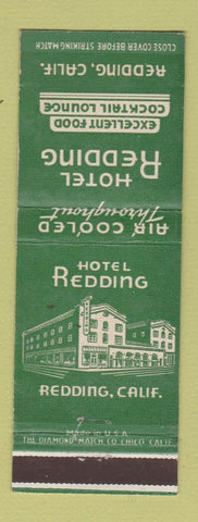 Matchbook Cover - Hotel Redding CA
