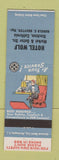Matchbook Cover - Hotel Wolf Stockton CA