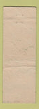 Matchbook Cover - Fort Brady Hotel Muncy PA WEAR