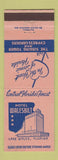 Matchbook Cover - Hotels Walesbilt Lake Wales FL