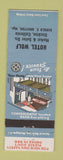 Matchbook Cover - Hotel Wolf Stockton CA