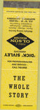 Matchbook Cover - Harold Olson Realtor Marysville CA yellow