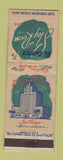 Matchbook Cover - El Cortez Hotel San Diego CA Sky Room
