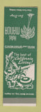 Matchbook Cover - Hotel Manor San Diego CA