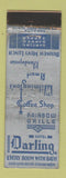 Matchbook Cover - Hotel Darling Wilmington NC DE? WEAR