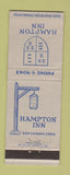 Matchbook Cover - Hampton Hotel New Canaan CT