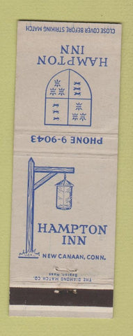 Matchbook Cover - Hampton Hotel New Canaan CT