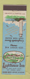 Matchbook Cover - Lighthouse Inn New London CT