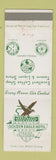 Matchbook Cover - Golden Eagle Hotel Redding CA