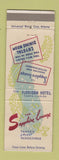 Matchbook Cover - Floridan Hotel Tampa FL Sapphire Lounge