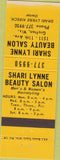 Matchbook Cover - Shari Lynne Beauty Salon Grafton WI