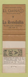 Matchbook Cover - Guadalajara Hilton Mexico WEAR WEAR