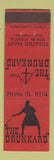 Matchbook Cover - Drunkard Hollywood CA CROWN