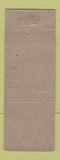 Matchbook Cover - Mayflower Hotel Washington DC