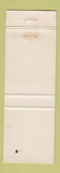 Matchbook Cover - Forbes Dining Room Wells Beach Motor Inn ME