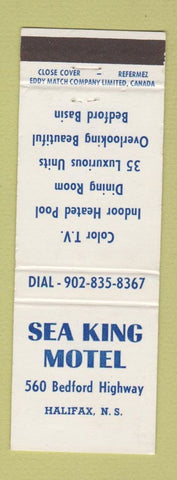 Matchbook Cover - Sea King Motel Halifax NS