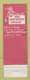 Matchbook Cover - Alexandria Hotel Guvnor's Grille Los Angeles CA