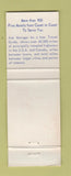 Matchbook Cover - Vagabond Motel Clinton MO Best Western