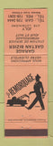 Matchbook Cover - Garage Gaetan Bizier Joly QC