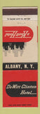 Matchbook Cover - DeWitt Clinton Hotel Albany NY Knott