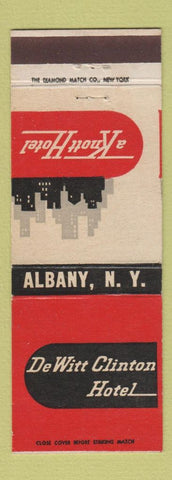 Matchbook Cover - DeWitt Clinton Hotel Albany NY Knott