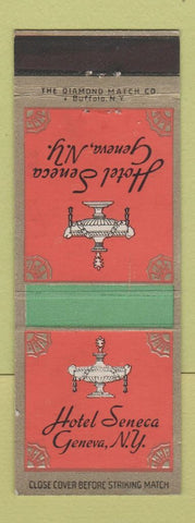 Matchbook Cover - Hotel Seneca Geneva NY