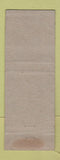 Matchbook Cover - Mecklenburg Hotel Charlotte NC